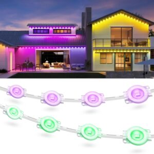 Fussion 200ft Permanent Outdoor Lights for House