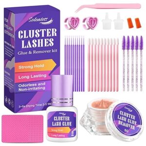 Soleatess Cluster Glue and Remover Kit