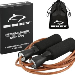 HUEY Sport Leather Jump Rope