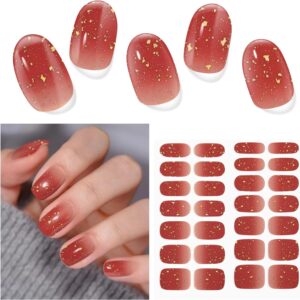 DUKASOU Semi Cured Gel Nail Strips