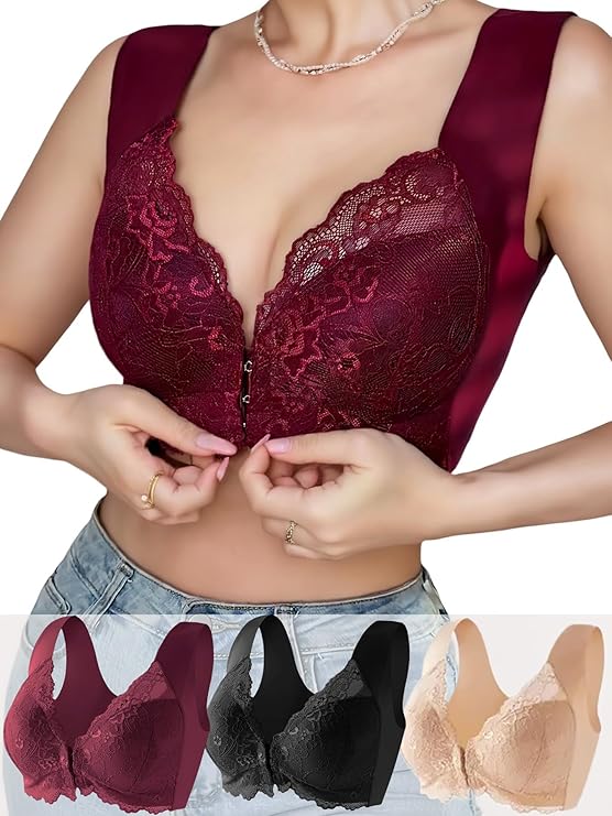 Meihejia Pack Front Closure Bras