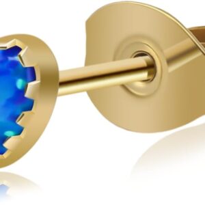 XUU Heart Stud Earrings for Women