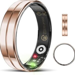 Emerhome Sleep Tracker Ring with Heart Rate