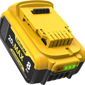 puooqasc 8000mAh High-Capacity Battery