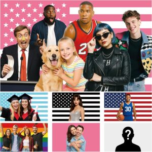 Puzzlo Custom Pink American Flag 3x5 FT