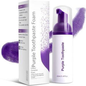 Dersoud Purple Toothpaste for Teeth Whitening