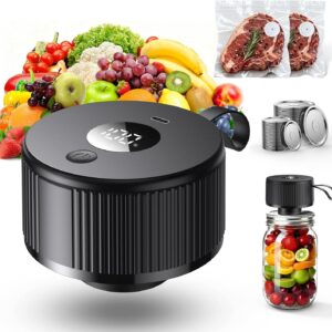 Auletor Electric Mason Jar Vacuum Sealer Kit