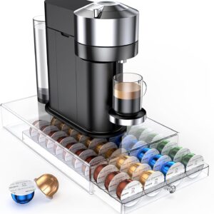 Genew Coffee Pods Holder Acrylic Drawer