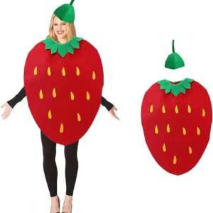 WENJION Strawberry Fruit Costume