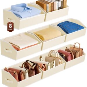 Homsorout Large Closet Organizers and Storage Bins