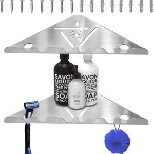 LLLFTJ 2 Pack Corner Shower Shelf