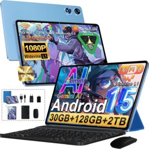 UJJ 10-inch Android 15 Tablet