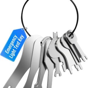 Kutixth Emergency Light Test Key Set