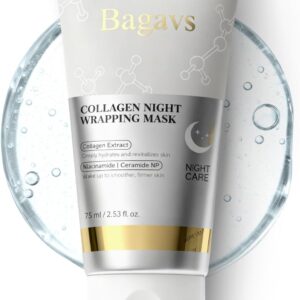 Bagavs Collagen Night Wrapping Face Mask