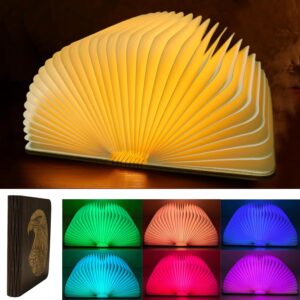 ZIMINGU Magic Foldable Book Lamp
