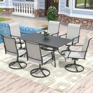 Anmutig 7-Piece Patio Dining Set